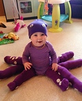 Octopus Swimming in the Ocean Halloween Costume Idea for Babies | Step ...