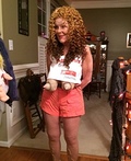 Old Hooters Girl Costume