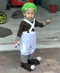 Oompa Loompa Costume for a Baby