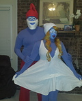 Papa Smurf & Smurfette Costume - Photo 2/4