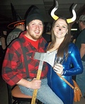 Paul Bunyan and his Babe the Blue Ox Costume
