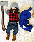 Paul Bunyan & Babe the Blue Ox Costume