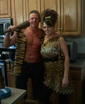 Pebbles and Bam Bam Costume