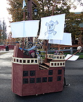 Custom Pirate Ship with Pirate Costume