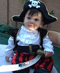 Homemade Pirate Costume for Babies | DIY Costumes Under $25