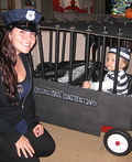 Police Officer and Inmate Costume