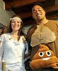 Poop and Toilet Paper Costume