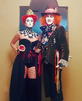 Red Queen and the Mad Hatter Costume | How-To Instructions - Photo 2/3