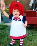 Raggedy Ann and Andy - Baby Halloween Costumes