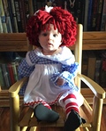 Creative DIY Raggedy Ann Baby Costume | Easy DIY Costumes - Photo 3/4