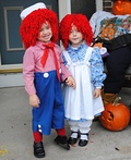 Raggedy Ann and Andy Costumes for Kids