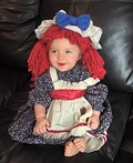 Raggedy Ann Doll Costume