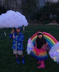 Rainbow and Storm Costume