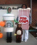 Popcorn and Soda DIY Costumes