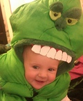 Ghostbusters And Slimer Family Costume