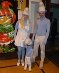 Baby Smurf with Parents Costume