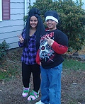 Snooki and Pauly D from Jersey Shore Costume