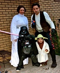 Star Wars Movie Family Halloween Costume Idea | DIY Costumes Under $65