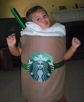 Starbucks Caramel Frapp Costume