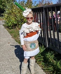 Starbucks Pumpkin Spice Costume