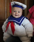 Stay Puft Marshmallow Man Baby Costume - 2012 Halloween Costume Contest Stay Puft Marshmallow Man Costume