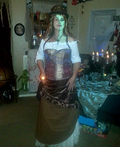 Steampunk Zombie Woman Costume