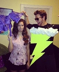 Struck by Lightning Costume