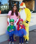 Super Mario Family Costume