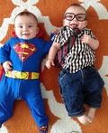 Superman and Clark Kent Costume