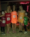 Taco Bell Sauce Packets Homemade Halloween Costume for Groups