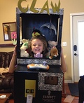 Homemade Claw Machine Boy's Halloween Costume