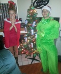 The Grinch and Cindy Lou Who Costume