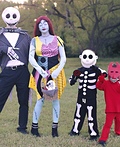 The Nightmare Before Christmas Family Costume