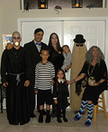 DIY Addams Family Costume for a Family of 3 - Costume Yeti