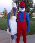 Smurfs Couples Halloween Costume | Best DIY Costumes