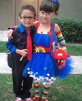 The Tenth Doctor And Rainbow Brite Costume