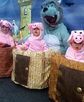 The Three little Pigs and the Big Bad Wolf Costume