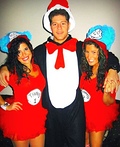 Thing 1, Thing 2 & Cat In The Hat Costume