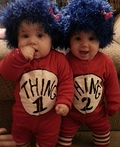 Thing 1 and Thing 2 Twins Costume