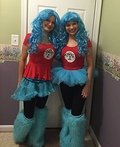 Thing 1 and Thing 2 Halloween Costume Idea for Women | Coolest DIY Costumes