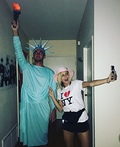 Tourist & Statue of Liberty Costume
