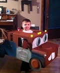 DIY Tow Mater Costume