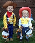Toy Story Woody and Jessie Costume