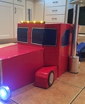 Transforming Optimus Prime Costume | DIY Costumes Under $65 - Photo 3/4