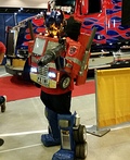 Transforming Optimus Prime Costume