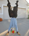 Upside Down Guy Costume