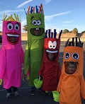 Wacky Waving Inflatable Tube Man Costume | Creative DIY Costumes