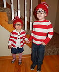 Where's Waldo and Wenda Costume