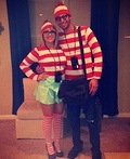 Where's Waldo & Waldette Costume | Easy DIY Costumes