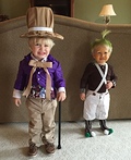 Willy Wonka and his Oompa Loompa Costume